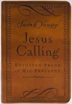 KNYGA Young Sarah Jesus Calling, Small Brown Leathersoft, with Scripture References: Enjoying Peace in His Presence (A 365-Day Devotional)