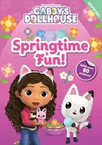 KNYGA Official Gabbys Dollhouse DreamWorks Gabby's Dollhouse: Springtime Fun!: Sticker Activity Book