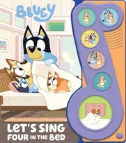 KNYGA Pi Kids Bluey: Let's Sing Four in the Bed Sound Book