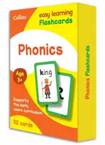 KNYGA Collins Easy Learning Phonics Flashcards: Ideal for Home Learning