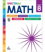 KNYGA Spectrum Math Workbook Grade 8