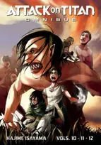 KNYGA Isayama Hajime Attack on Titan Omnibus 4 (Vol. 10-12)