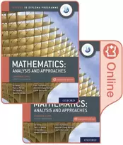 KNYGA Stevens Oxford IB Diploma Programme: IB Mathematics: analysis and approaches, Standard Level, Print and Enhanced Online Course Book Pack