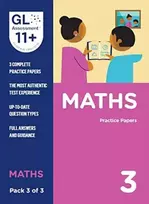 KNYGA GL Assessment 11+ Practice Papers Maths Pack 3 (Multiple Choice)