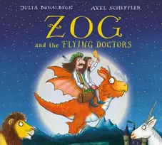 KNYGA Donaldson Julia Zog and the Flying Doctors Gift edition board book