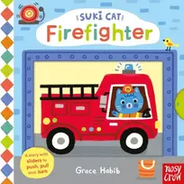 KNYGA Nosy Crow Suki Cat: Firefighter