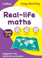 KNYGA Collins Easy Learning Real-life maths Activity Book Ages 7-9