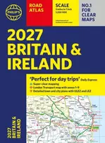 KNYGA Philips Maps Philip’s 2027 Road Atlas Britain & Ireland Paperback A4: Super-clear mapping