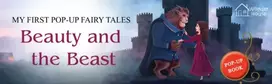 KNYGA Wonder House Books My First Pop-Up Fairy Tales : Beauty And The Beast: Pop up Books for children