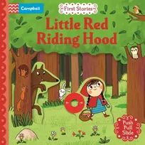 KNYGA Books Campbell Little Raudona Riding Hood: A Push, Pull, Slide Book