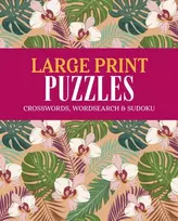 KNYGA Saunders, Eric Large Print Puzzles: Crossword, Wordsearch & Sudoku