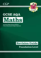 KNYGA Parsons, Richard GCSE Maths AQA Revision Guide: Foundation inc Online Edition, Videos & Quizzes