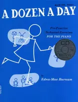 KNYGA Burnam, Edna-May Dozen a Day Book 1 + CD Primary