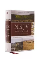 KNYGA Nelson Thomas NKJV Study Bible, Hardcover, Burgundy, Full-Color, Comfort Print: The Complete Resource for Studying God’s Word