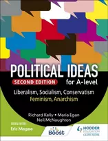 KNYGA Kelly, Richard; Egan, Maria Political ideas for A Level: Liberalism, Socialism, Conservatism, Feminism, Anarchism 2nd Edition