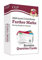 KNYGA Cgp Books AQA Level 2 Certificate: Further Maths - Revision Question Cards