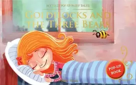 KNYGA Wonder House Books My First Pop-Up Fairy Tales: Goldilocks and the Three Bears Pop Up Books for Children
