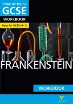 KNYGA Shelley, Mary; Chaplin, Susan Frankenstein York Notes GCSE English Literature Workbook - for 2026, 2027 exams