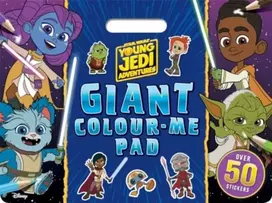 KNYGA Walt Disney Star Wars Young Jedi Adventures: Giant Colour Me Pad