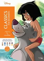 KNYGA Bal, William Mystery Colouring - Classics for Beginners: Reveal iconic Disney characters with colour by number