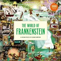 KNYGA Luckhurst, Roger World of Frankenstein: A Jigsaw Puzzle by Adam Simpson