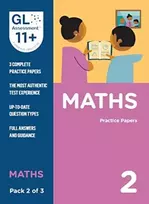 KNYGA GL Assessment 11+ Practice Papers Maths Pack 2 (Multiple Choice)