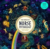 KNYGA Various World of Norse Mythology: A 1000-piece jigsaw puzzle by Adam Simpson