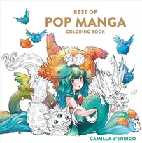 KNYGA Derrico Camilla Best of Pop Manga Coloring Book