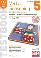 KNYGA Curran, Stephen C.; Stevens, Nicholas Geoffrey 11+ Verbal Reasoning Year 5-7 GL & Other Styles Testbook 5: Standard & Multiple-choice 6 Minute Tests