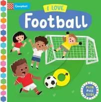 KNYGA Books, Campbell I Love Football: A Push, Pull, Slide Book