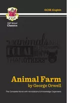 KNYGA Orwell, George Animal Farm - The Complete Novel with Annotations and Knowledge Organisers