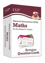 KNYGA Cgp Books Edexcel International GCSE Maths: Revision Question Cards