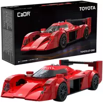 CaDA konstruktoriaus kaladėlės iš lenktyninio automobilio „Toyota GT-ONE“, 272 detalės