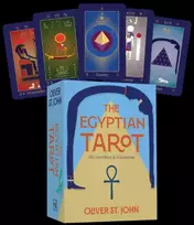 KNYGA John Egyptian Tarot: 78-Card Deck & Guidebook