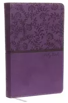 KNYGA Nelson Thomas NKJV, Deluxe Gift Bible, Leathersoft, Violetinė, Raudona Letter, Comfort Print: Holy Bible, New King James Version