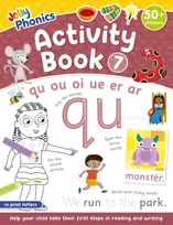 KNYGA SARA Jolly Phonics Activity Book 7: in Print Letters (American English edition)