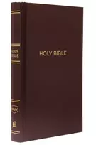 KNYGA Nelson Thomas NKJV, Pew Bible, Hardcover, Burgundy, Raudona Letter, Comfort Print: Holy Bible, New King James Version
