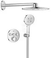 Grohe dušas sistēma ar termostatu Grohtherm Smartcontrol/Rainshower SmartActive 310, hroms (bez SmartBox)