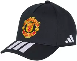Kepurė su snapeliu vaikams adidas Manchester United juoda KT0654 (OSFY)