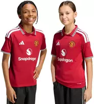 Marškinėliai vaikams adidas Manchester United 26/27 Home Jersey raudona KC4796 (140cm)