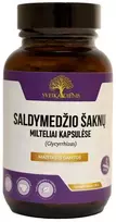 Sveikadienis Saldymedžio šaknų milteliai 60kaps.