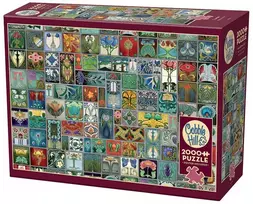 Cobble Hill dėlionė - Plytelių mozaika, 2000 detalių