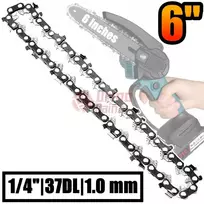 Grandininis pjūklas Genėjimo pjūklo grandinė, 6" 1/4" 37DL 1.0 mm