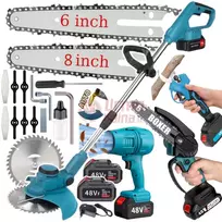 Akumuliatorinių įrankių rinkinys BX3408 4000W 4in1 2 akumuliatoriai + kroviklis