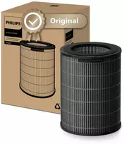 Drėkintuvas Oro valytuvo filtras - Philips NanoProtect Pro S3 FY3437/00, HEPA, 99.97% Dalelių Sulaikymas, Juodas