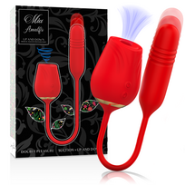 MIA Amalfi Double Pleasure Wand - Dual-Action Silicone Massager, Rechargeable