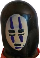 Condomerie Hand-Painted Novelty Latex Cover Mask Ghost Juodas Art