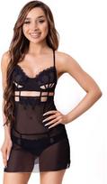 Livco Corsetti Sets Livco Corsetti Fashion Maia Babydoll & Thong Set Juodas S/M - Elegant Lingerie