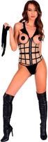 Livco Corsetti Sets LivCo Corsetti Fashion Laura LC 20215 Corset & Thong Set S/M Juodas-rusvai gelsvas