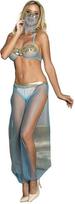 Subblime Sets SUBBLIME India Style Mėlyna Bralette Lingerie Set S/M - Gold Accent Design